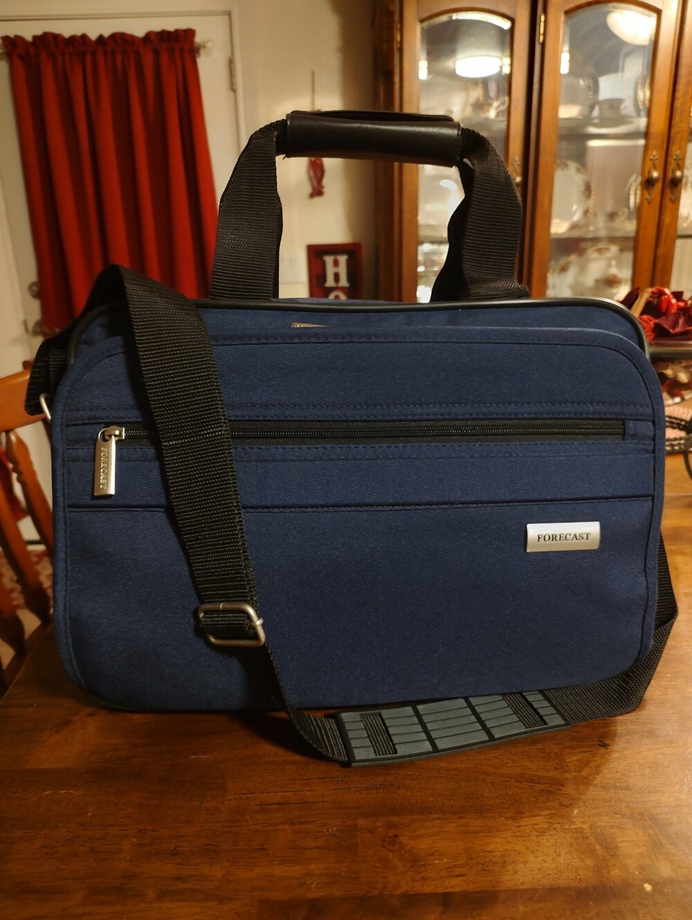 Forcast Navy Blue Travel Bag with Black Strap